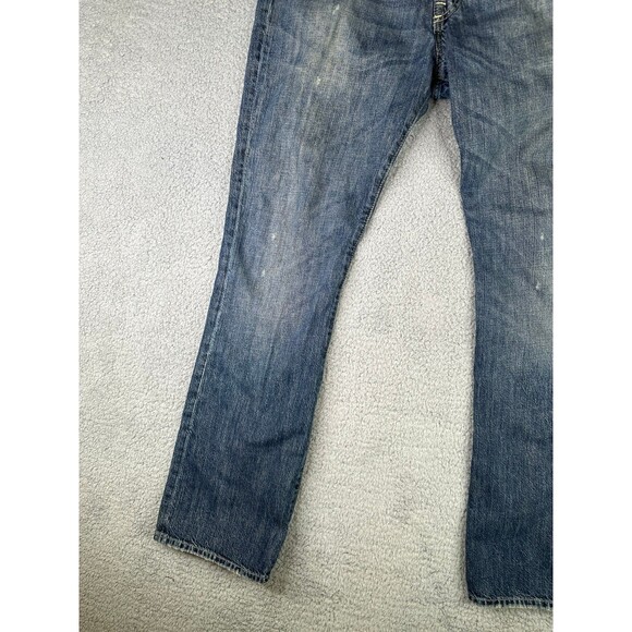 Polo Ralph Lauren bootcut jeans lightly destructed awesome 34x32 - Picture 3 of 10